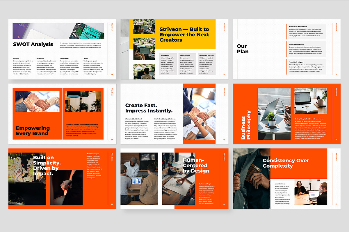 Pitch Deck Google Slides Template, a Presentation Template by Gaize (Photo 7 of 14)