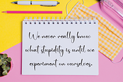 Youngish | Script Font, a Handwritten Font by Scratchones (Thumbnail 5 of 8)