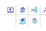 Animated Login Icons, a Duotone Icon by Vectors Market (Thumbnail 6 of 7)