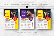 Fitness Trainer Flyer, a Flyer Template by Creativpixl (Thumbnail 1 of 8)