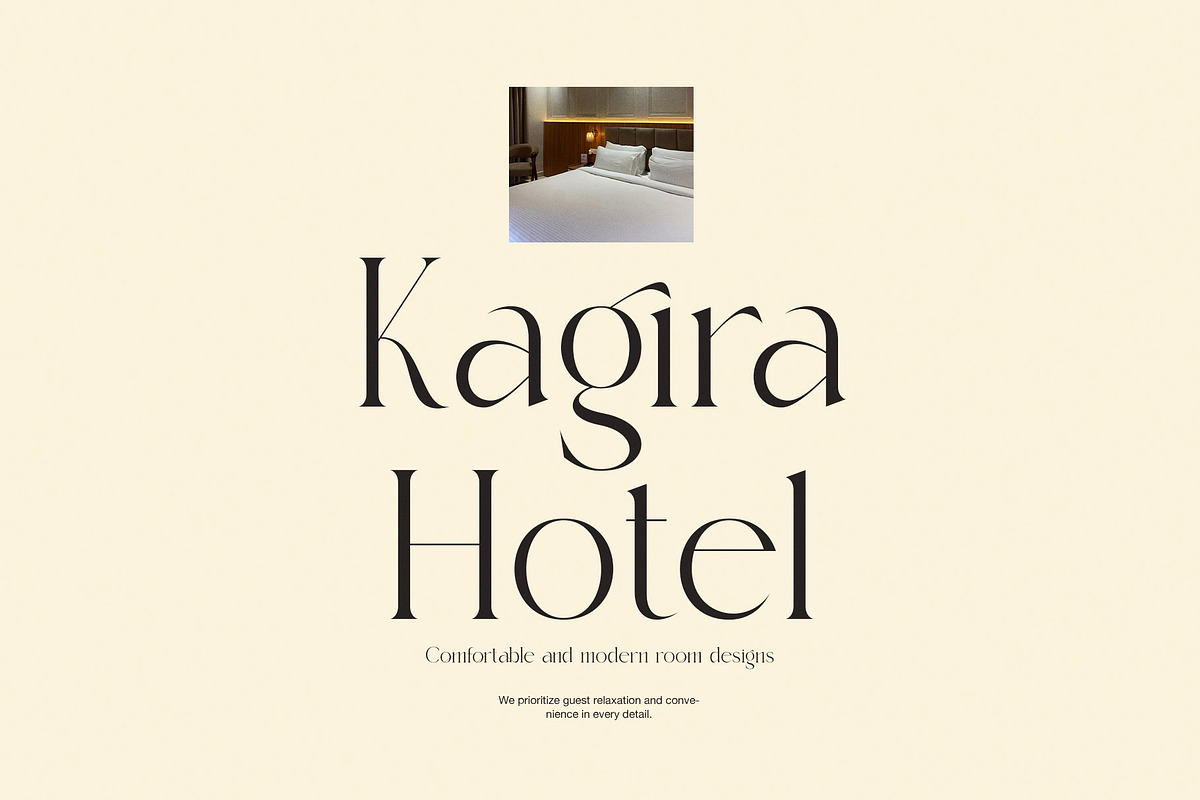 Ramick Elegant Ligature Serif Font, a Serif Font by Graphicxell (Photo 6 of 8)