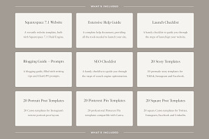 Crafts & Courses Squarespace 7.1 Web