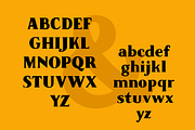 Tesson Black Serif, a Serif Font by INKsTYPIA (Thumbnail 2 of 10)