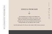 Service & Pricing Guide, a Templates & Theme by Brand & Palms (Thumbnail 5 of 6)