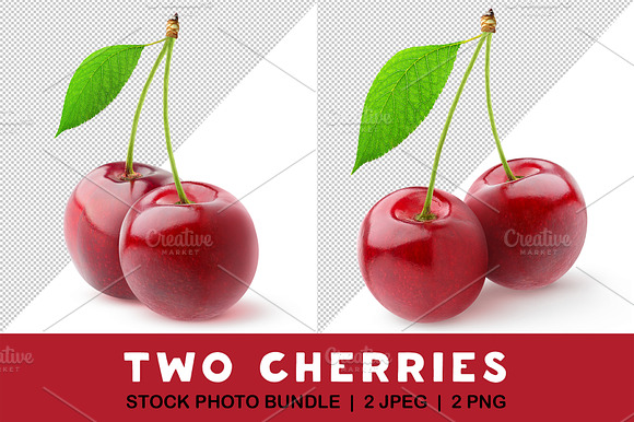 Two Sweet Cherries