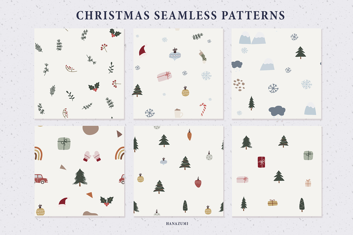 Christmas Winter BUNDLE, a Decorative Illustration by Hanazumi (Photo 7 of 20)