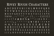 Rovey Rough, a Serif Font by Craft Supply Co. (Thumbnail 8 of 8)