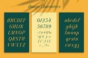 Honya Typeface, a Script Font by alit design (Thumbnail 12 of 15)