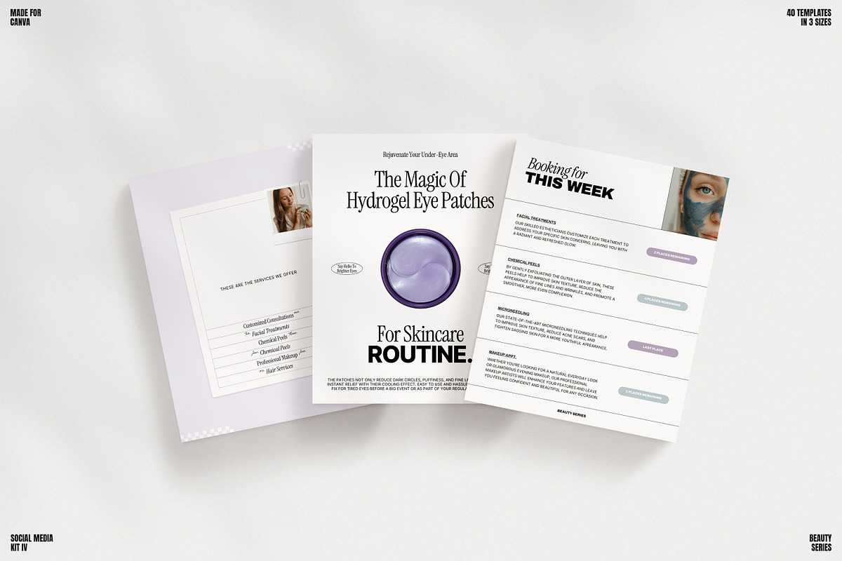 Beauty - Entire Instagram Collection, a Social Media Template by Wildnun Studio (Photo 40 of 52)
