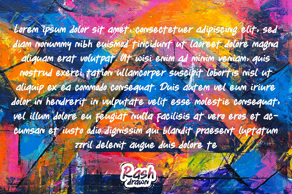 Smys semigraffity font, a Font by Rashdrawn (Photo 3 of 3)