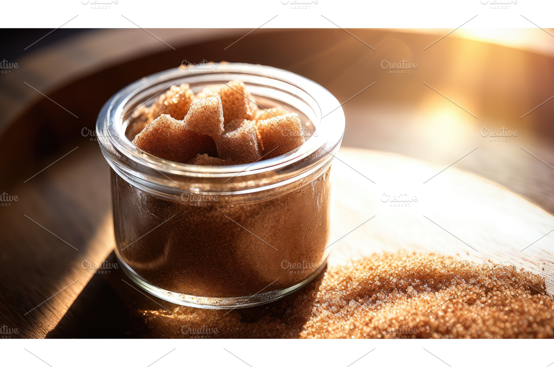 light brown sugar background ai, a Background Photo by pikepicture