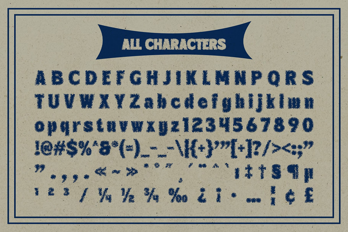 Bengal Unfocus, a Sans Serif Font by Craft Supply Co. (Photo 7 of 8)