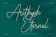 Arithysh Eternal, a Script Font by Sealoung (Thumbnail 1 of 12)