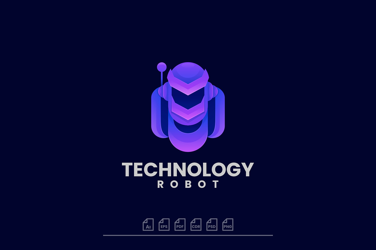 Logo Technology Gradient Colorful, a Branding & Logo Template by ARIF22GANTENG