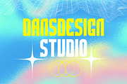 Macarthur Y2K  Display Typeface Font, a Sans Serif Font by dansdesign (Thumbnail 7 of 7)