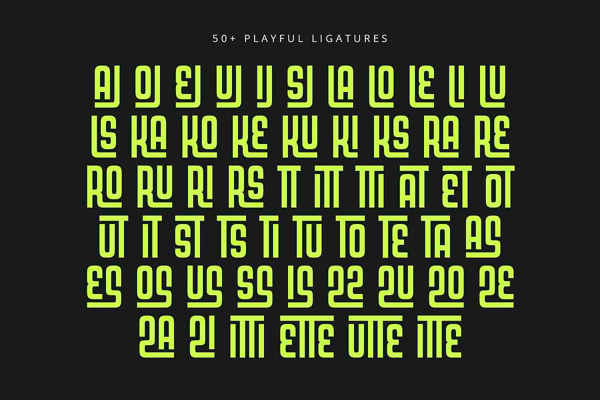 Floria - Display Font, a Font by Alpaprana (Photo 4 of 10)