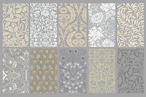 William Morris Seamless Pattern 11