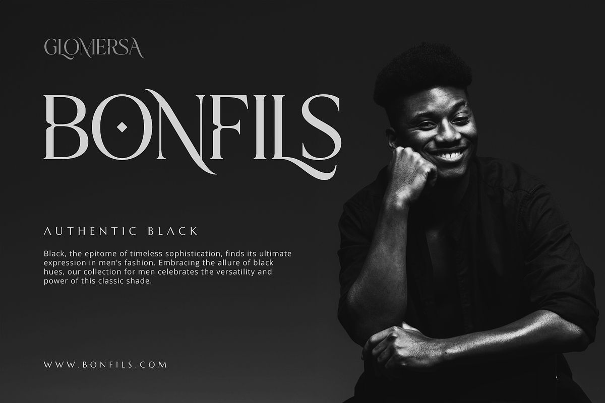 Glomersa - Modern Luxury Serif Font, a Serif Font by Pixesia Studio (Photo 3 of 10)