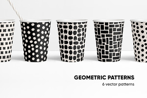 Abstract geometric seamless patterns, a Pattern Graphic by Good Studio