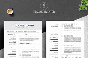 CV Template With Word Cover Letter