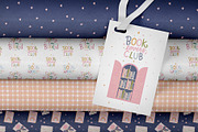 Book Lovers Clipart. Girls and Books, an Object Illustration by VerAna (Thumbnail 21 of 24)