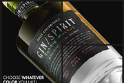 Gin/Spirit Bottle Mockup, a Product Mockup by HexenDesigns (Thumbnail 8 of 14)