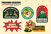 Amazing Christmas Graphic Stocks, an Illustration by ARQAM Studio (Thumbnail 8 of 9)