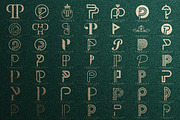 Letter P Logo Bundle PP Monogram Set, a Branding & Logo Template by Pixel Design (Thumbnail 3 of 5)