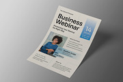 White Modern Startup Webinar Flyer, a Flyer Template by Neermana (Thumbnail 2 of 4)