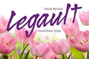 Legault Regular Hand-Drawn Script