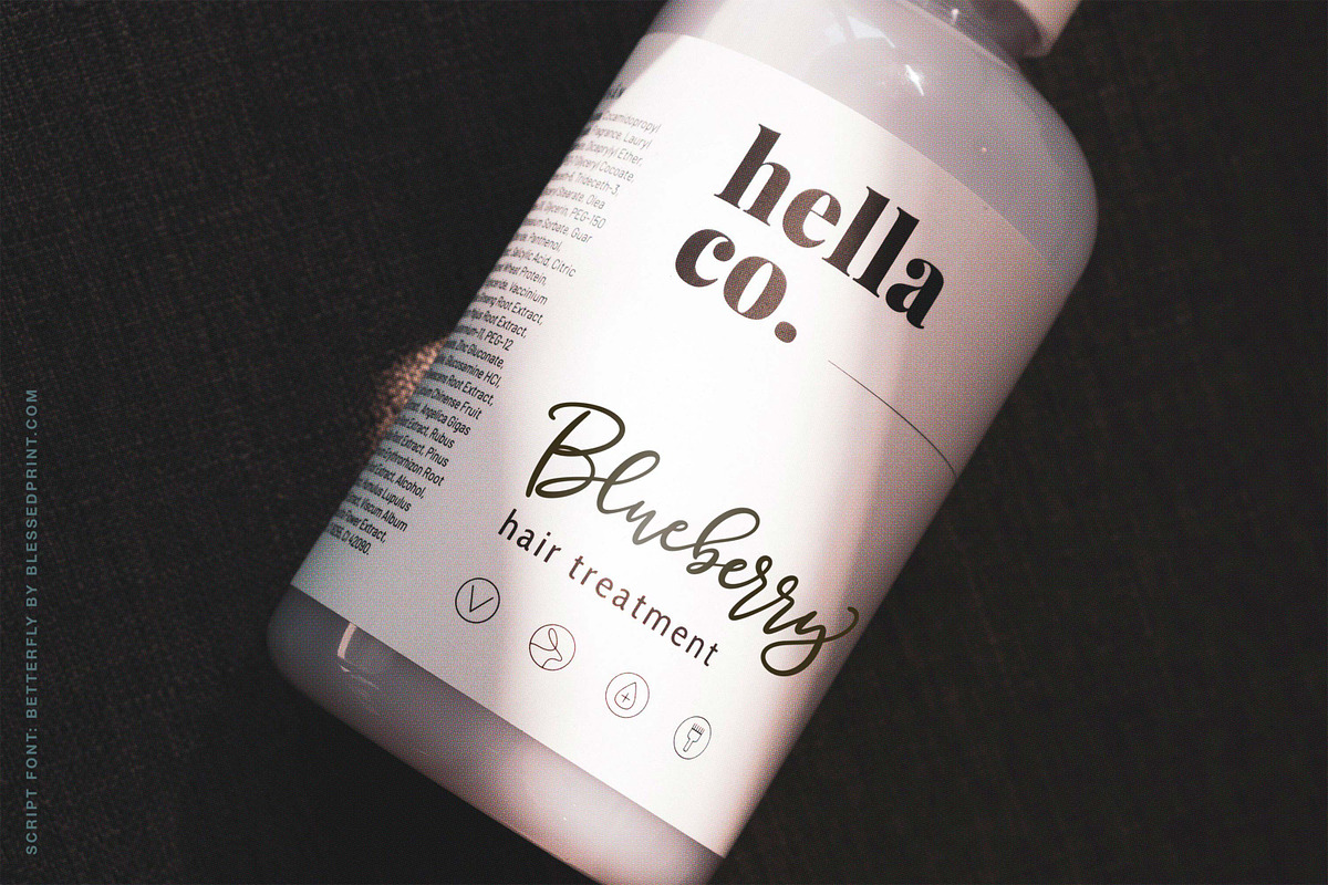 BetterFly - for Canva & Templett, a Script Font by Blessed Print (Photo 14 of 46)