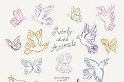 Hand-Drawn Swirly Whimsical Frames, a Decorative Illustration by SunnyAfternoons (Thumbnail 3 of 15)