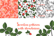 Vector garden strawberry, an Illustration by TashaDraw (Thumbnail 4 of 7)
