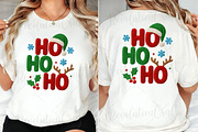 Ho Ho Ho, Embroidery Christmas Png, an Illustration by OK Design (Thumbnail 4 of 6)