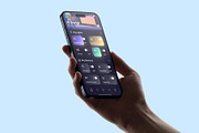 Phone 15 Pro Mockup in Hand, an iPhone Mockup by Asylab (Thumbnail 3 of 4)