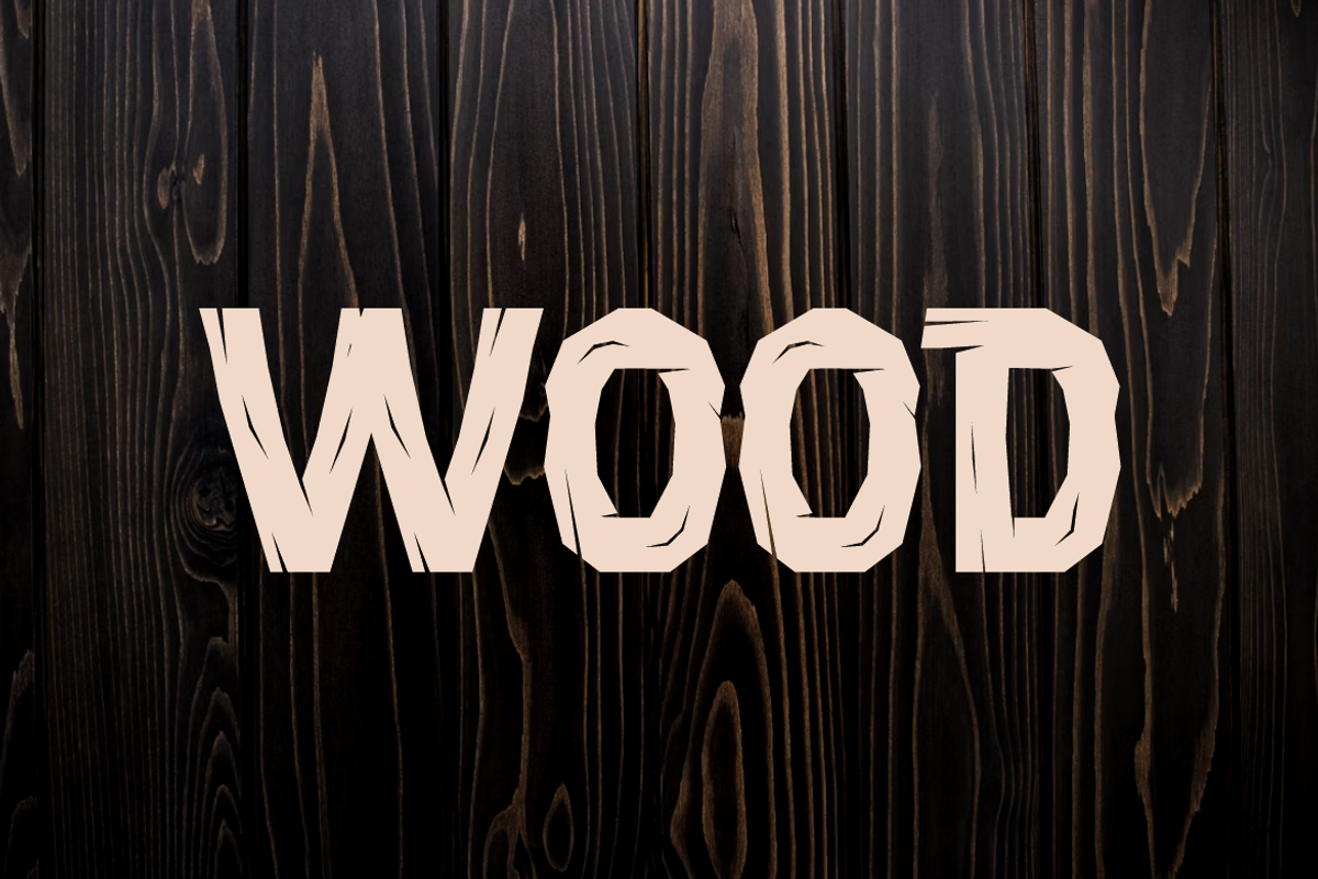 Dakodur - Nature Wood Font, a Sans Serif Font by Iqsiart Studio (Photo 6 of 7)