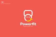 PowerFit logo, a Branding & Logo Template by blends.studio (Thumbnail 4 of 4)