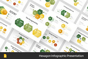 Hexagon Infographic Google Slides, a Presentation Template by Fit-tee (Thumbnail 1 of 2)