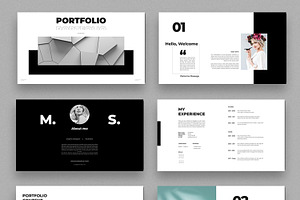 Digital Portfolio Design Template