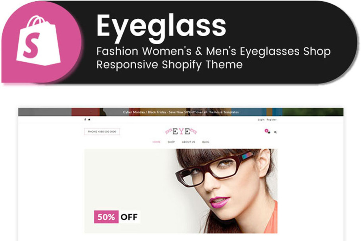 Eyeglass - Fashion Shopify Theme, a Shopify Template by ThemeTidy Shopify Agency (Photo 2 of 2)