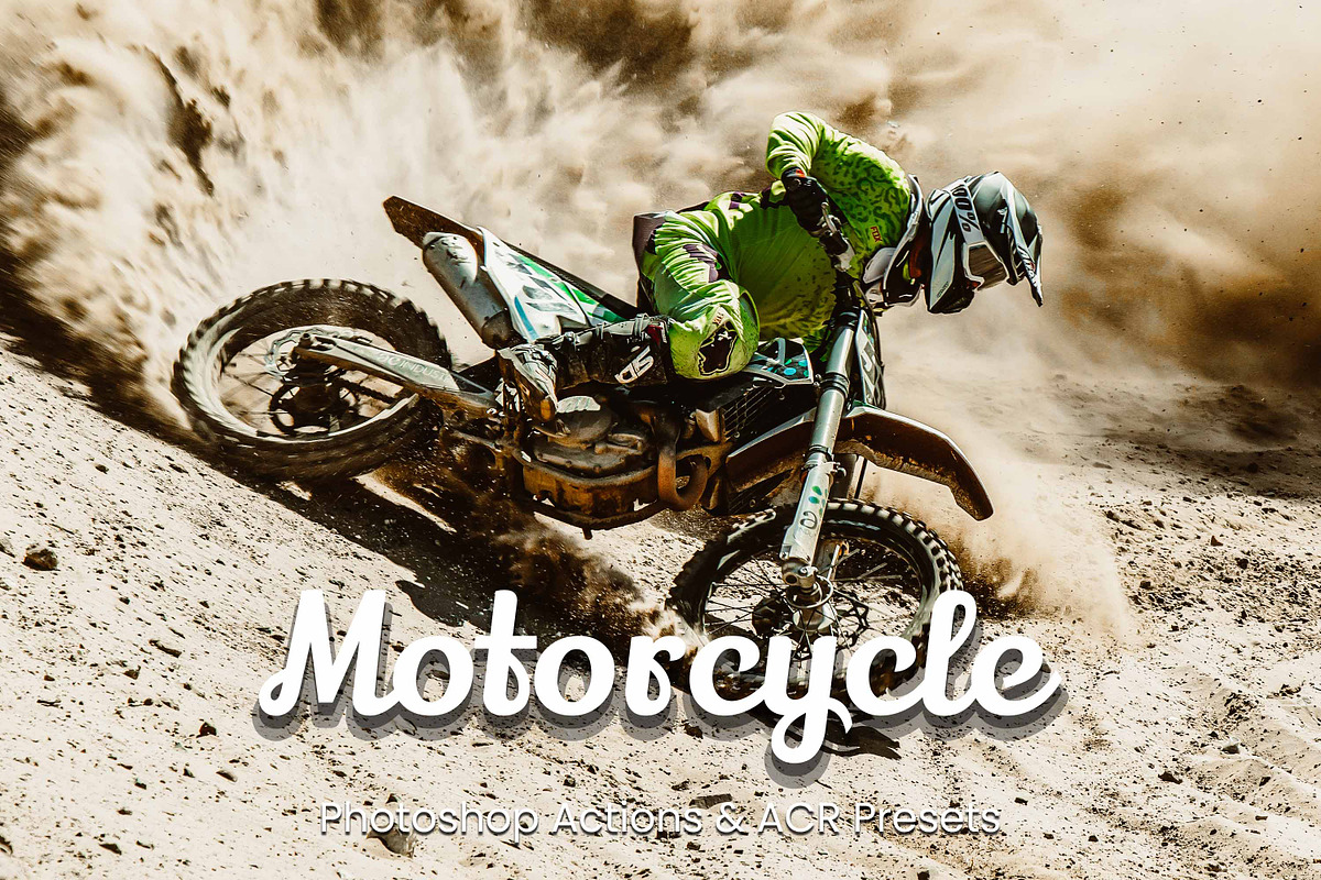 30 Motorcycle Photoshop Collection, an Action Add-On by 3Motional (Photo 1 of 11)