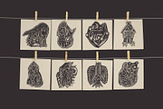 Dark Slavic Tale Bundle, an Object Graphic by Annie Konst (Thumbnail 4 of 20)