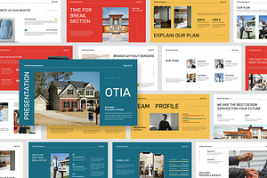 Otia : Real Estate Google Slides, a Presentation Template by Punkl Camp