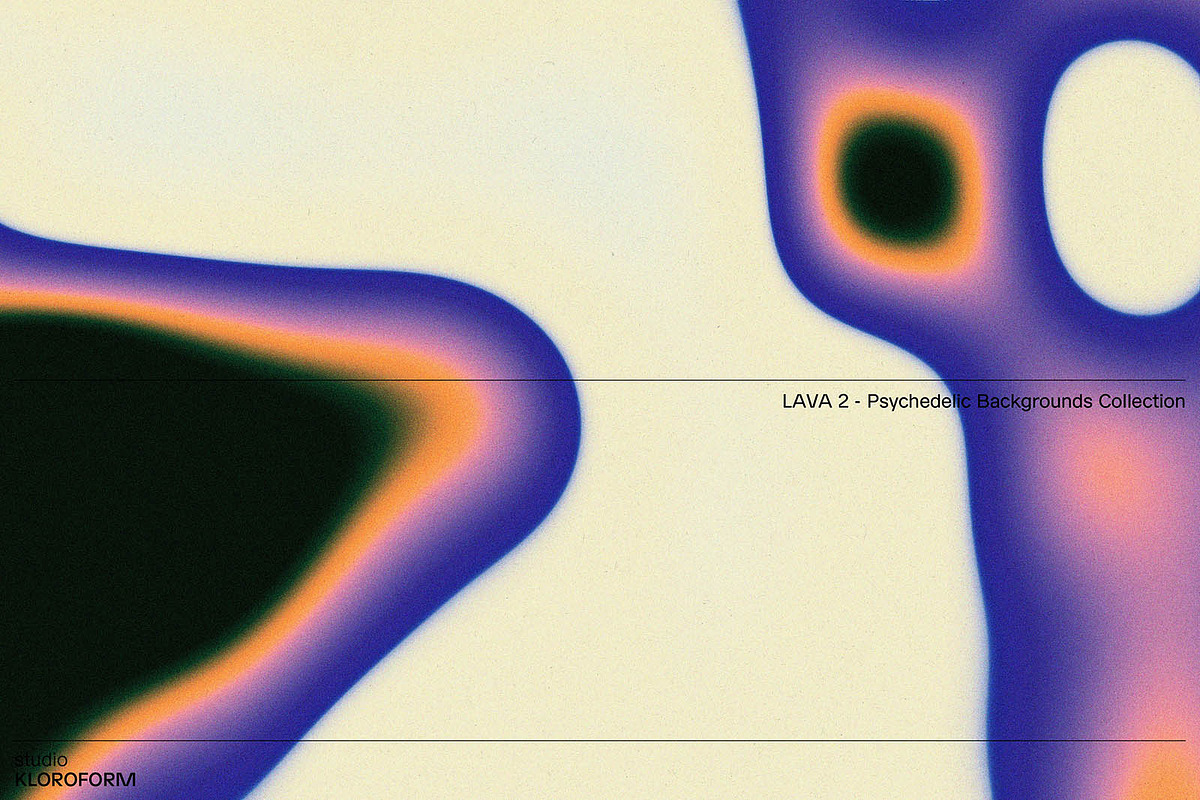 LAVA 2 - Psychedelic Backgrounds, a Background Graphic by kloroform (Photo 17 of 21)
