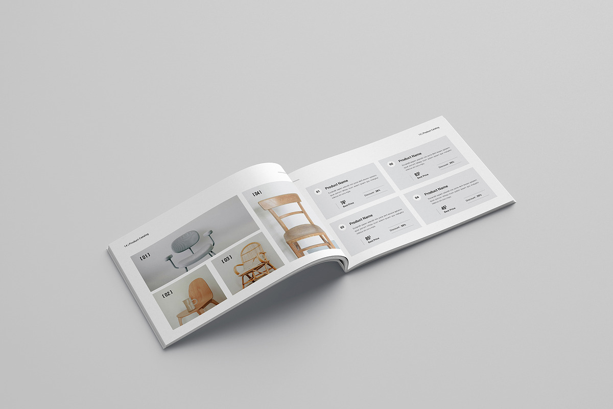 Furniture Catalog Template, a Brochure Template by Spark_Creative (Photo 8 of 14)