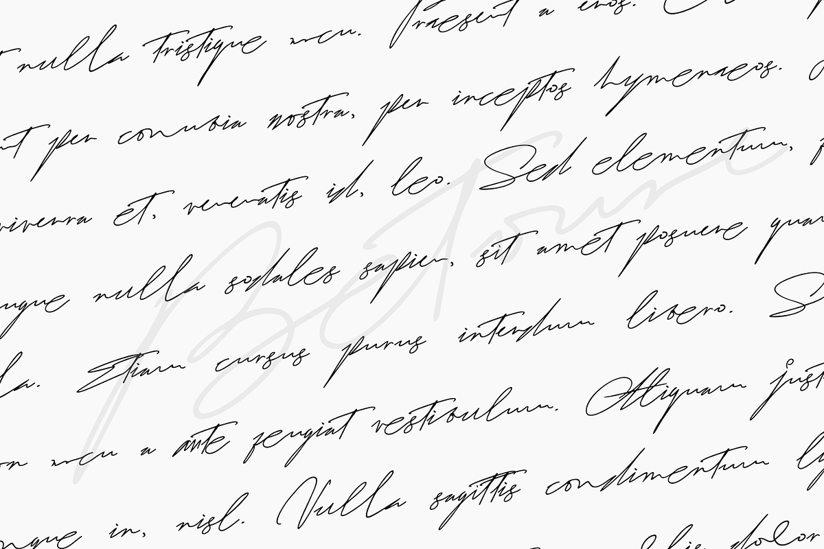 Betoure | Signature script, a Script Font by Mozyen Studio (Photo 3 of 12)