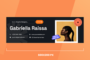 Bold Modern Minimal Email Signature, an UI Kit Template by SquidPixey (Thumbnail 2 of 4)