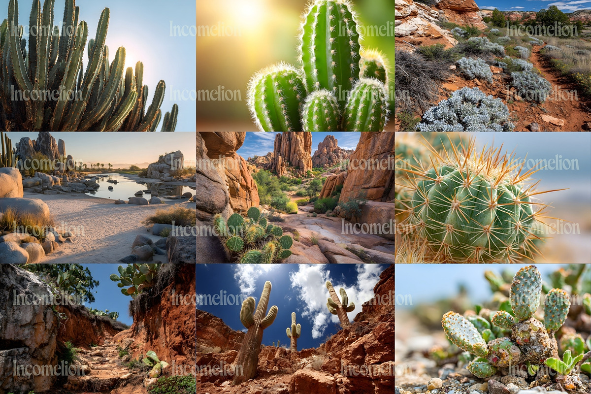 105 Desert Cactus Stock Photos, a Nature Photo by Incomelion (Photo 13 of 16)
