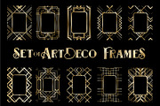 Set Art Deco Frames [vector graphic], an Object Graphic by ArtemKovalenco (Thumbnail 3 of 5)