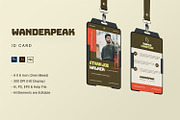 Wanderpeak - ID Card, a Card Template by StreaksideStd (Thumbnail 1 of 3)
